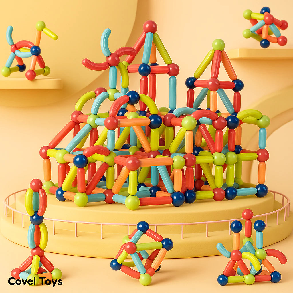 Magniblocks™ – Blocos Magnéticos Criativos