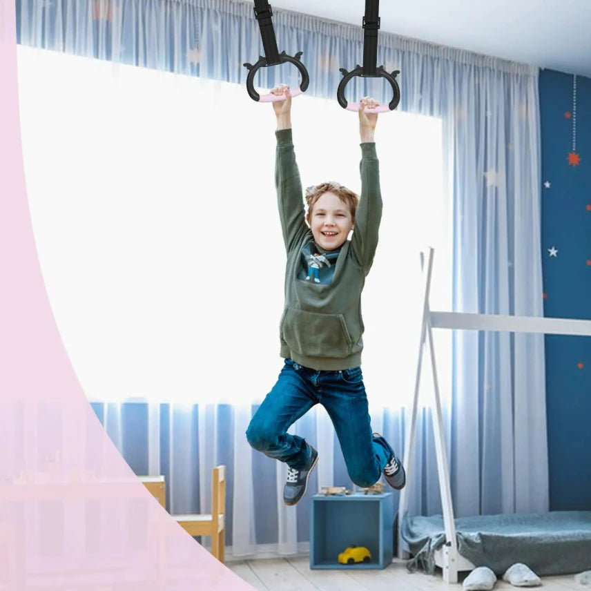 Anel de Ginástica Infantil com Alça Ajustável – Treino e Diversão em Casa