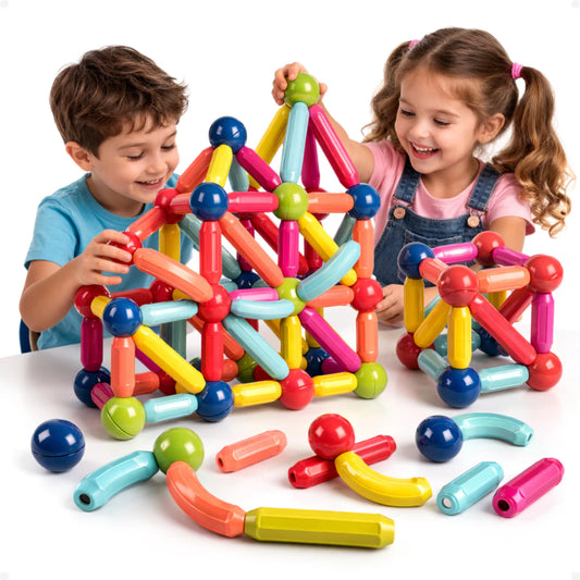 MagniBlocks Blocos Magnéticos Coloridos