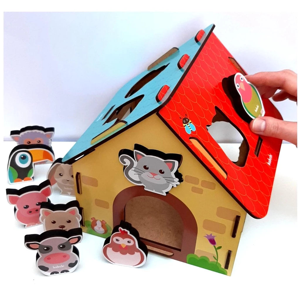 Fazenda de Madeira - Brinquedo Educativo Montessori