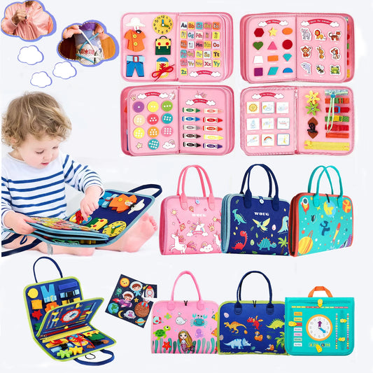 Quadro de atividades Montessori 7 em 1 para crianças pequenas, brinquedo educativo para desenho