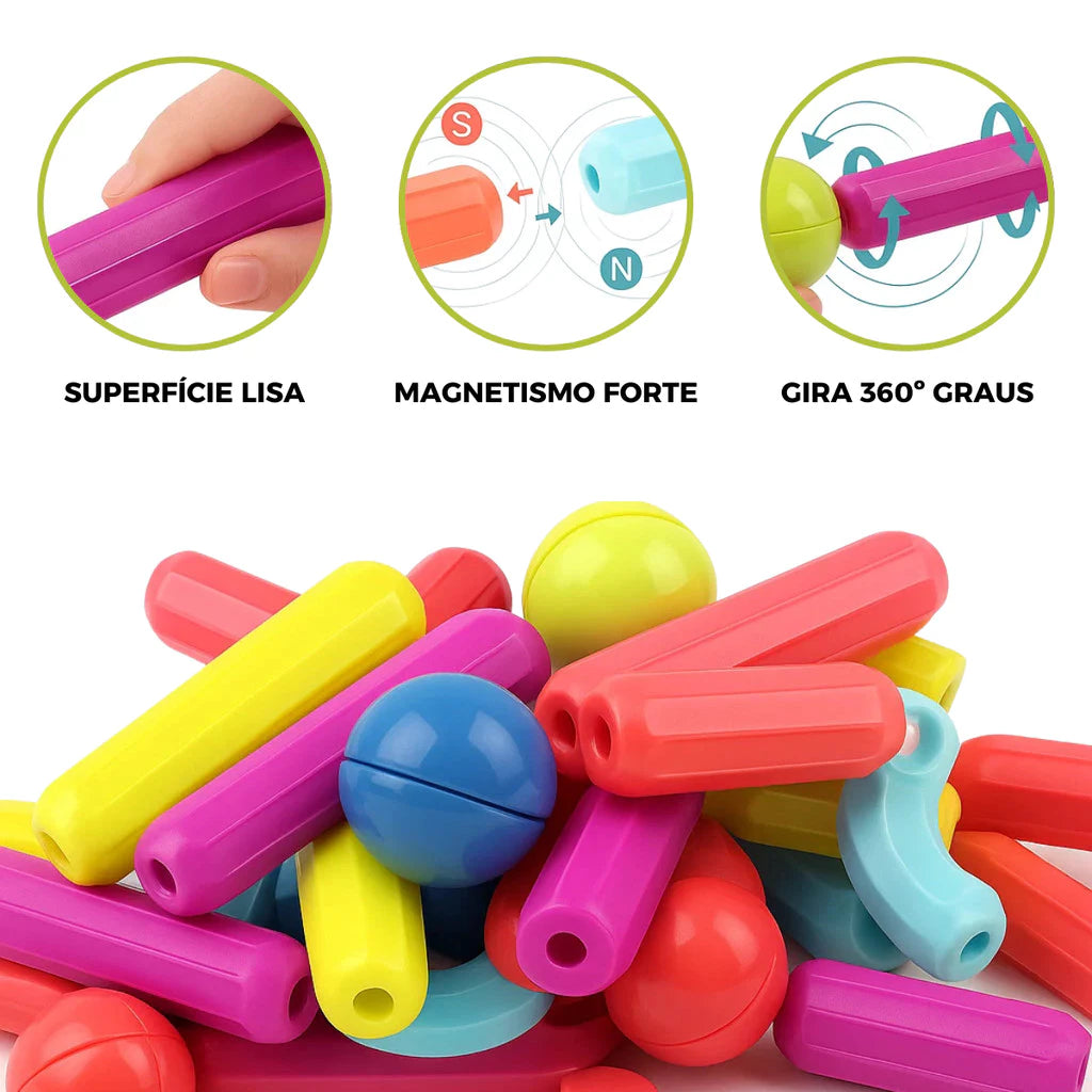 Magniblocks™ – Blocos Magnéticos Criativos