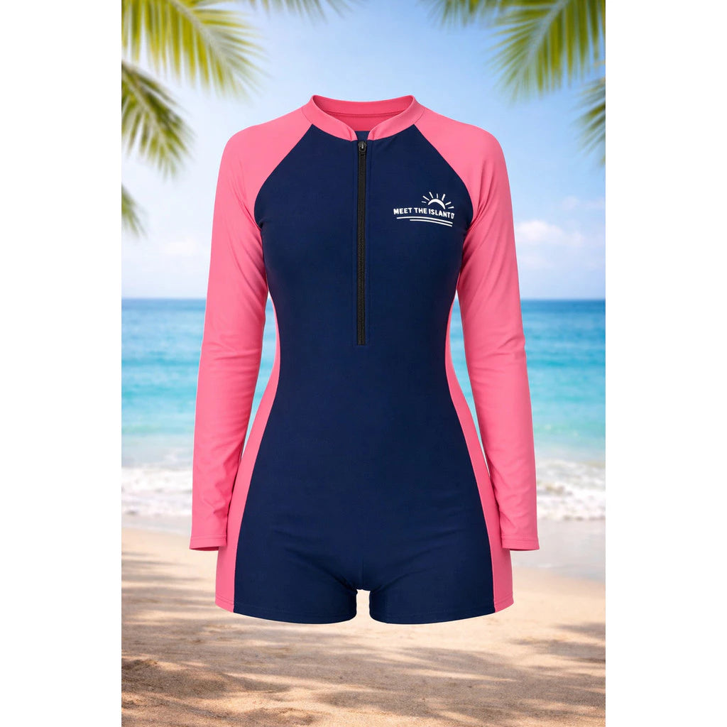 Macacão Juvenil Praia Proteção Uv50+ Menina Maiô