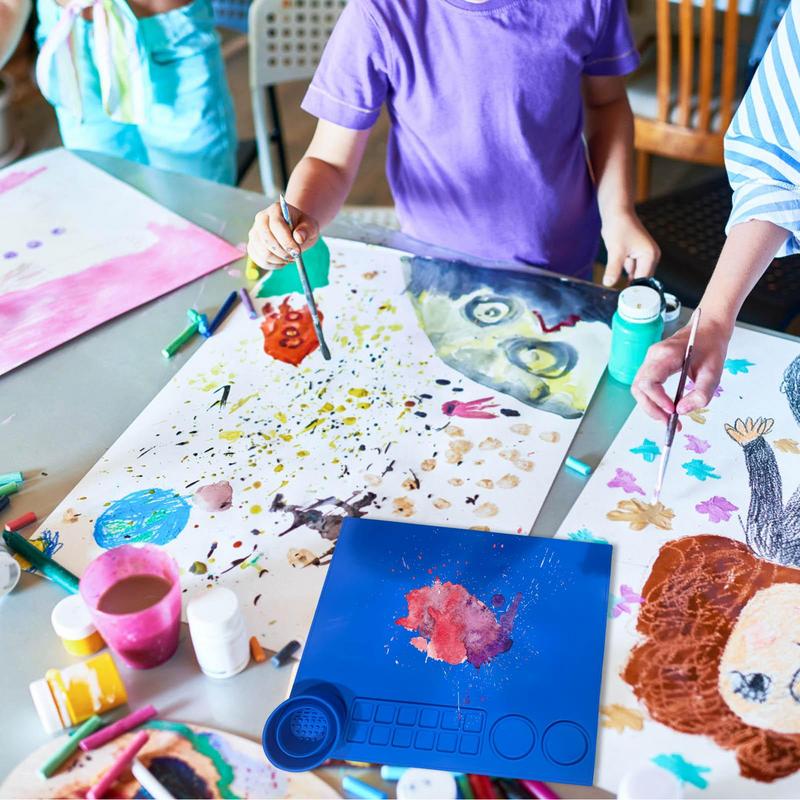 Tapete de Silicone para Atividades Infantil - Criatividade Materna